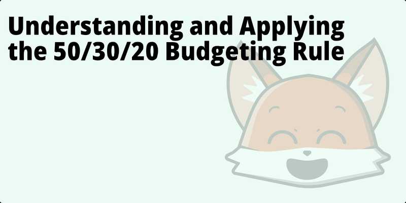 Understanding and Applying the 50/30/20 Budgeting Rule hero